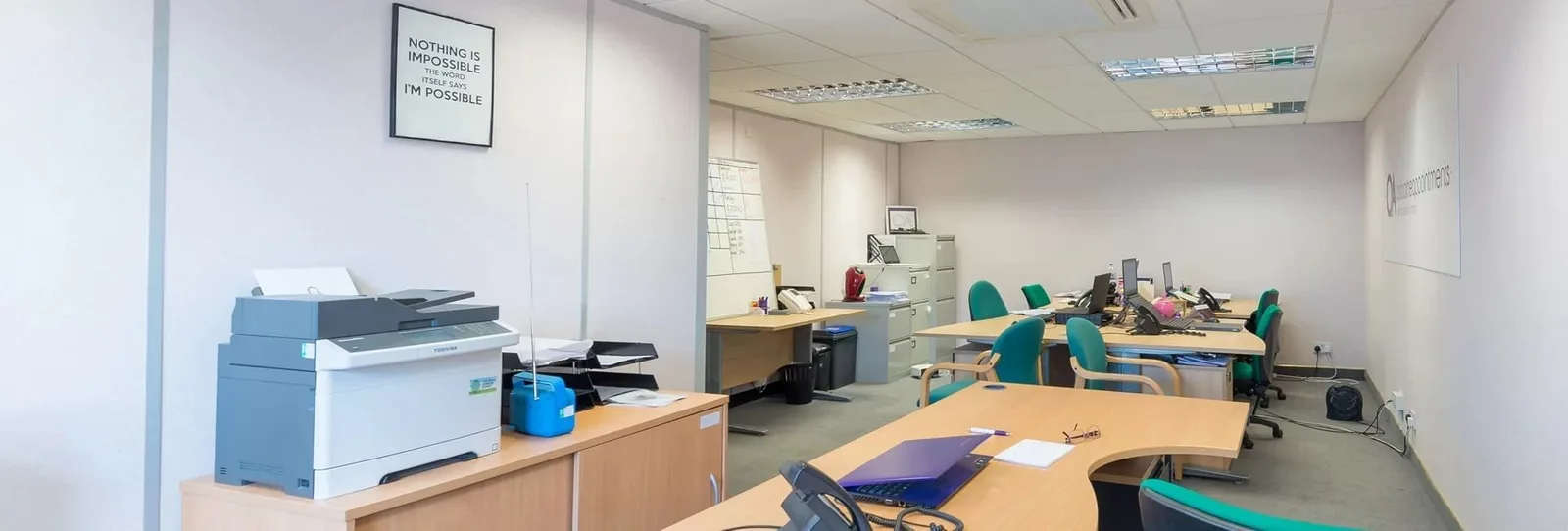Highstone House Business Centre, Open-plan office, Barnet