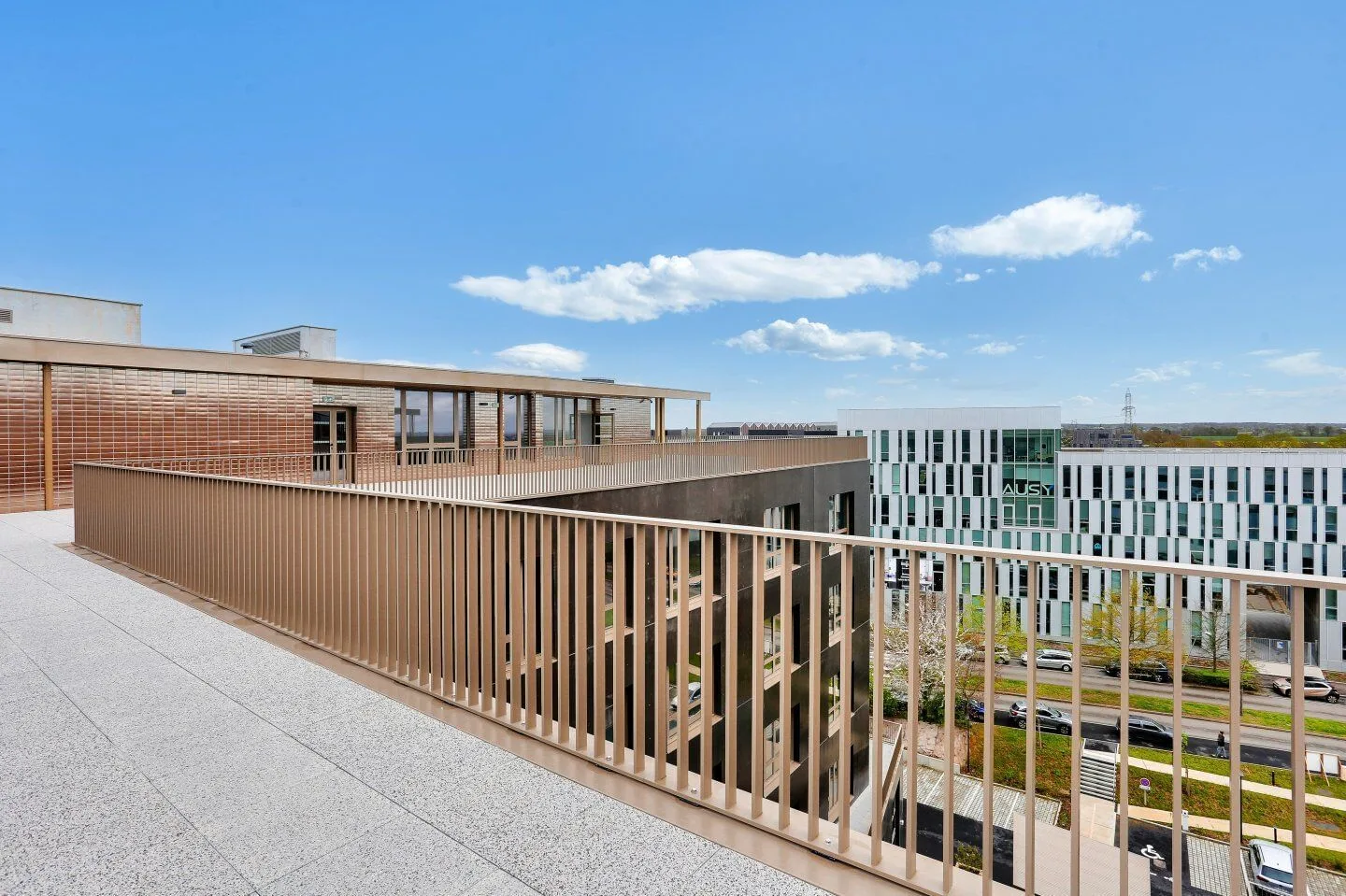 Hiptown Cyber Place, Terrace and outdoor space, Cesson-Sévigné