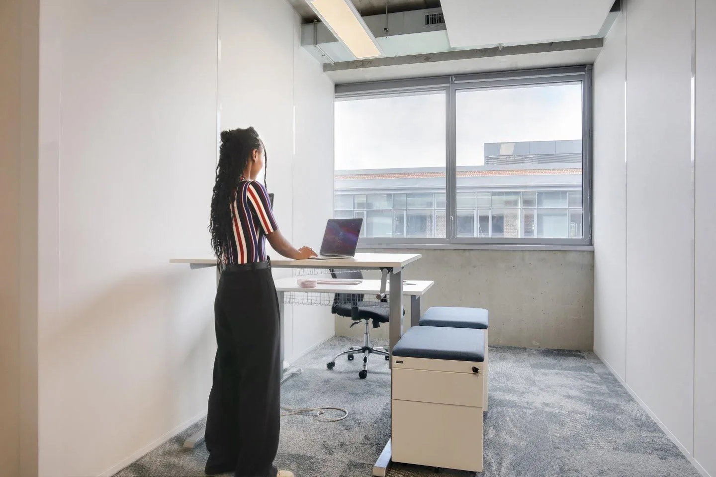 Hiptown Euratech, Privatbüro mit 2 Arbeitsplätzen, Lille