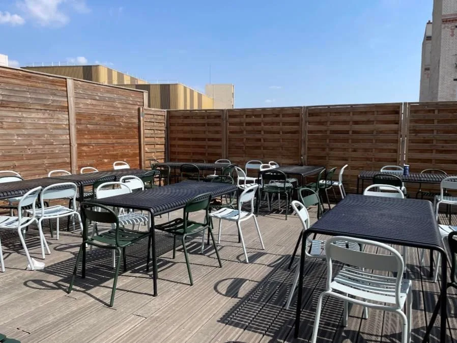 Hiptown Mont-Cenis, Terrasse et espace extérieur, Paris 18e