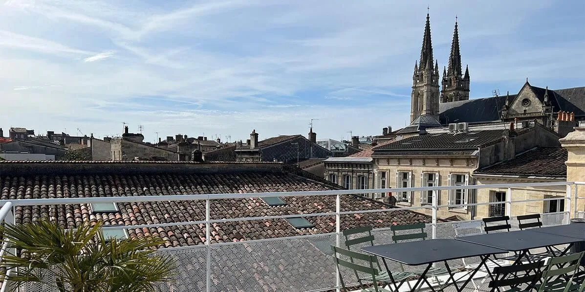 Hiptown Saint Joseph, Terrasse und Außenbereich, Bordeaux
