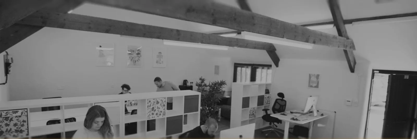 The Hive Bude, Open-plan office, Bude