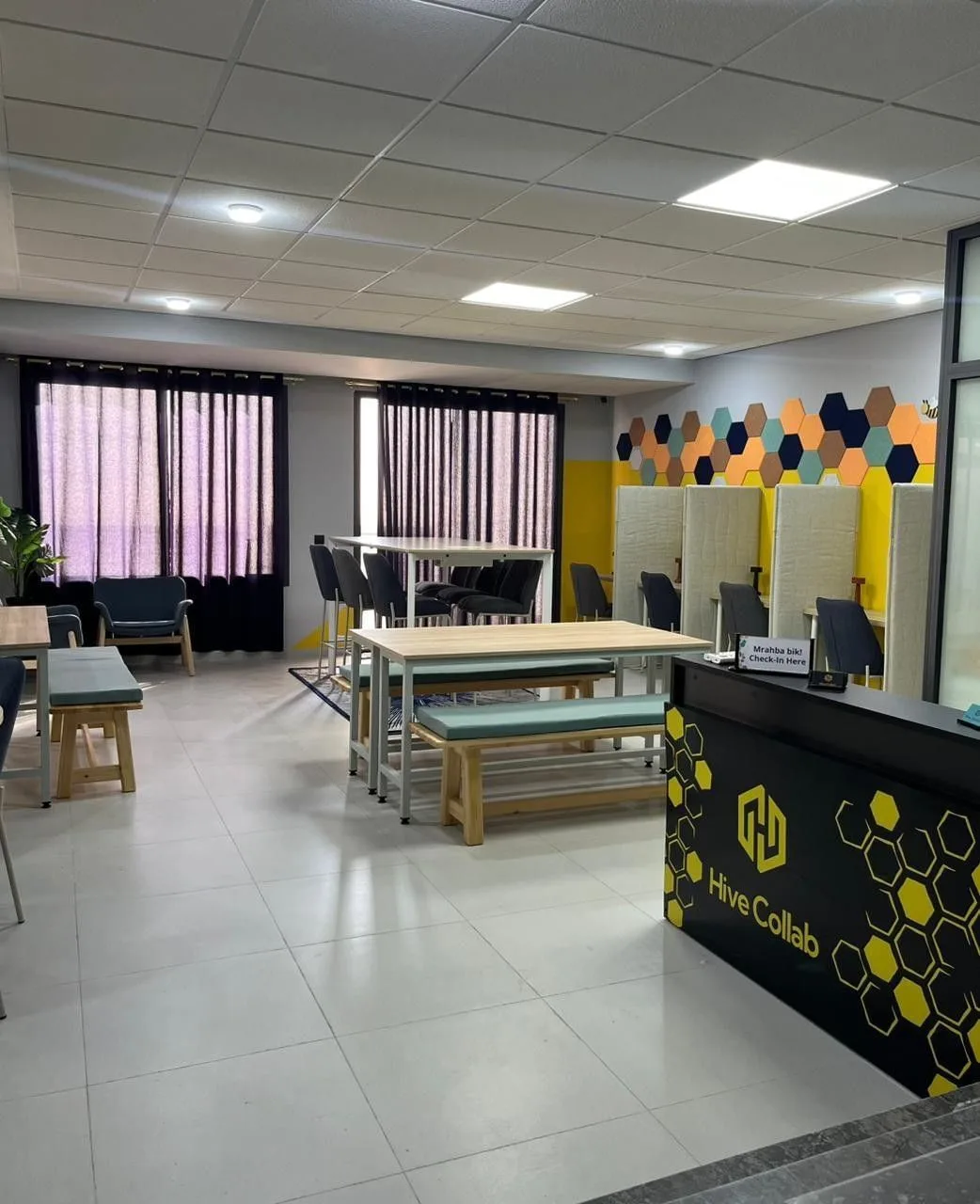 Hive Collab, Espace de coworking, Fès