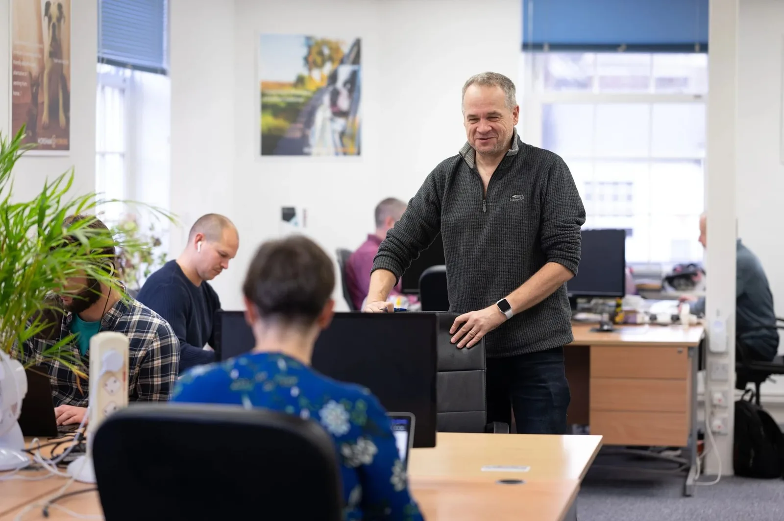 Horsham Coworking, Open-plan office, Horsham