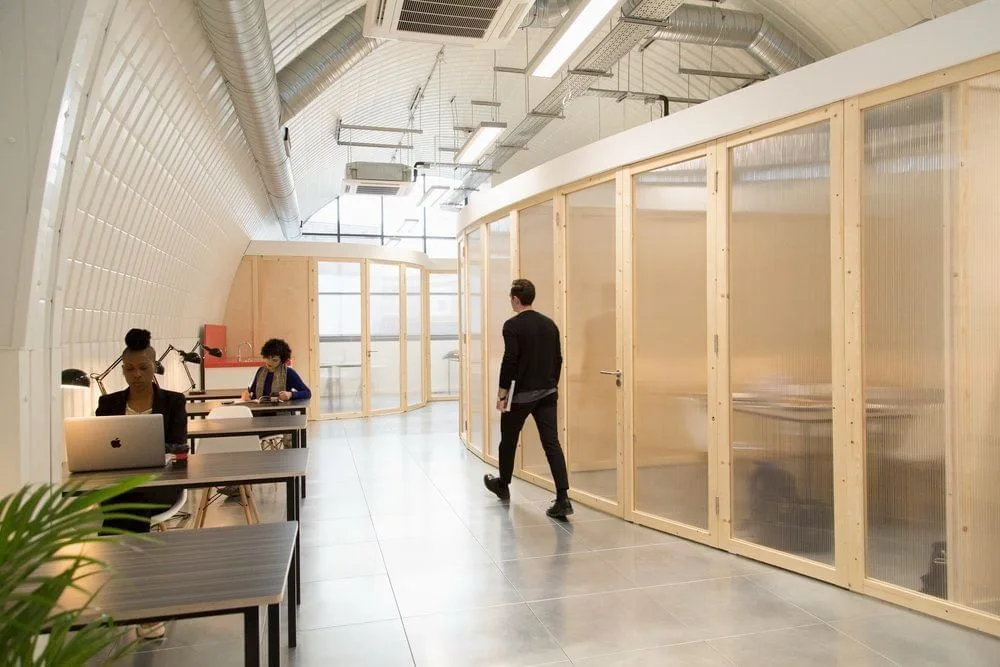 Hotel Elephant Workspace, Open-plan office, London