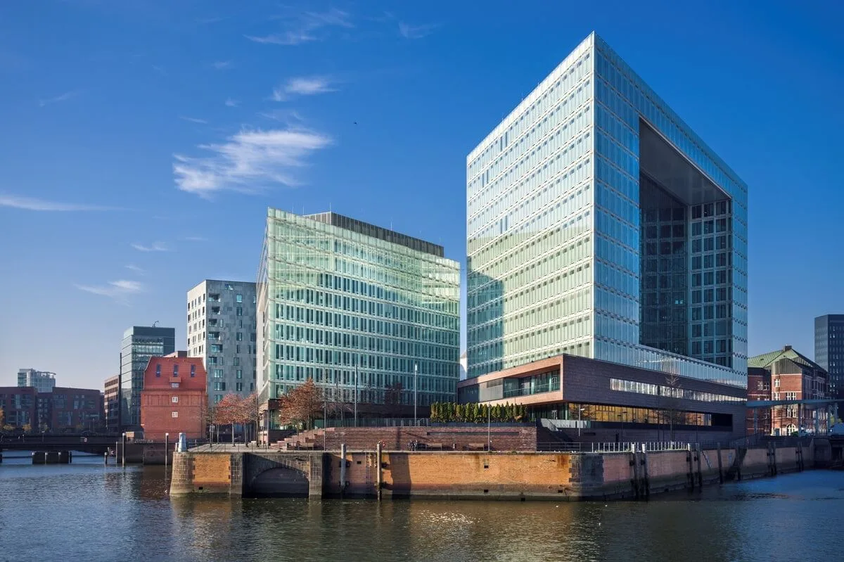 HP Hansetrade Verwaltungs, Building facade, Hamburg