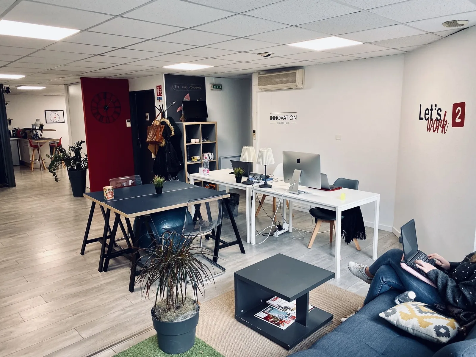 Le Hub Coworking, Großraumbüro, Toulouse