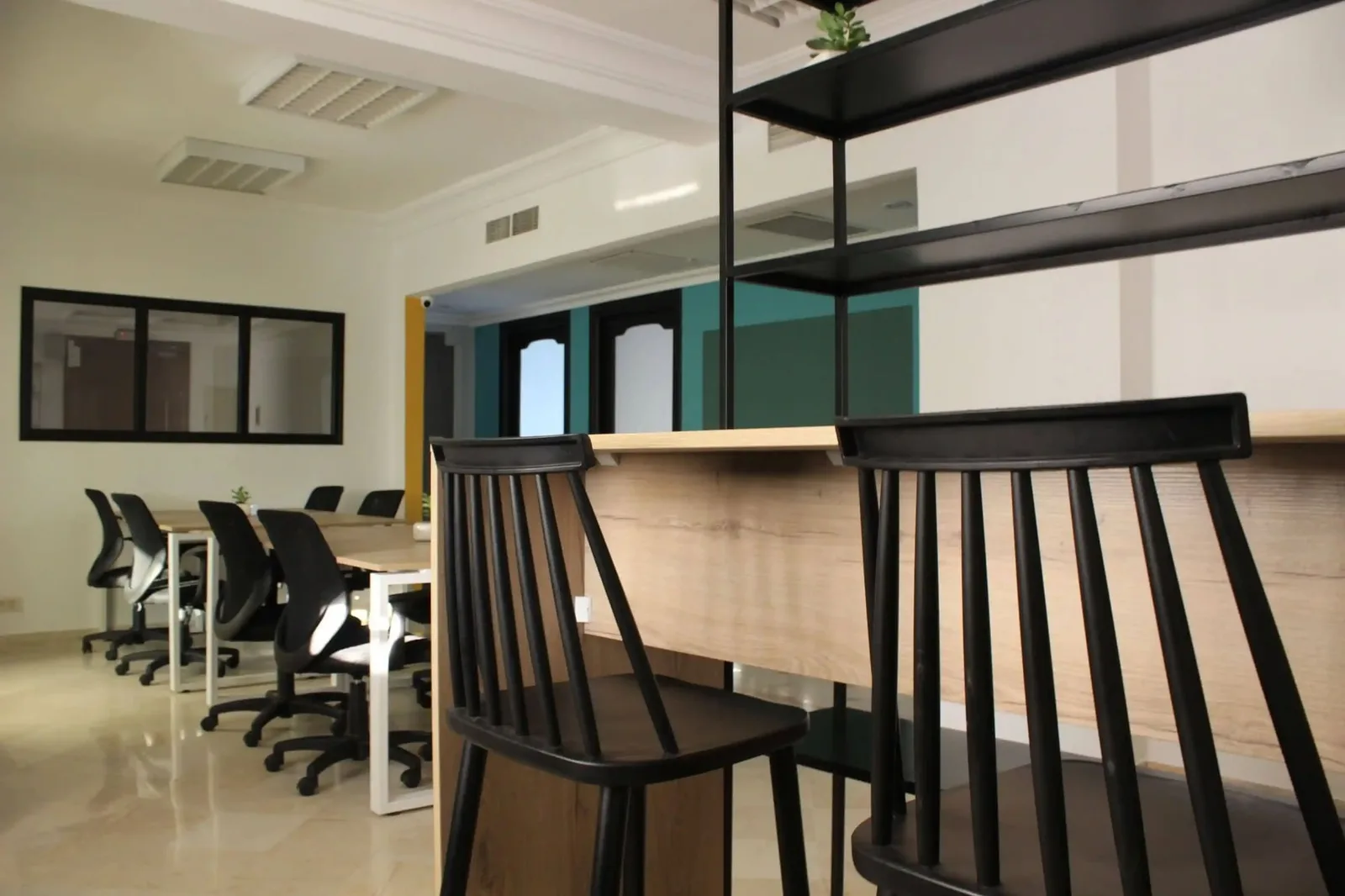 The Hub Coworking Tunis, Open-plan office, Tunis