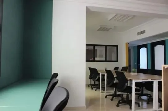 The Hub Coworking Tunis, Open-plan office, Tunis