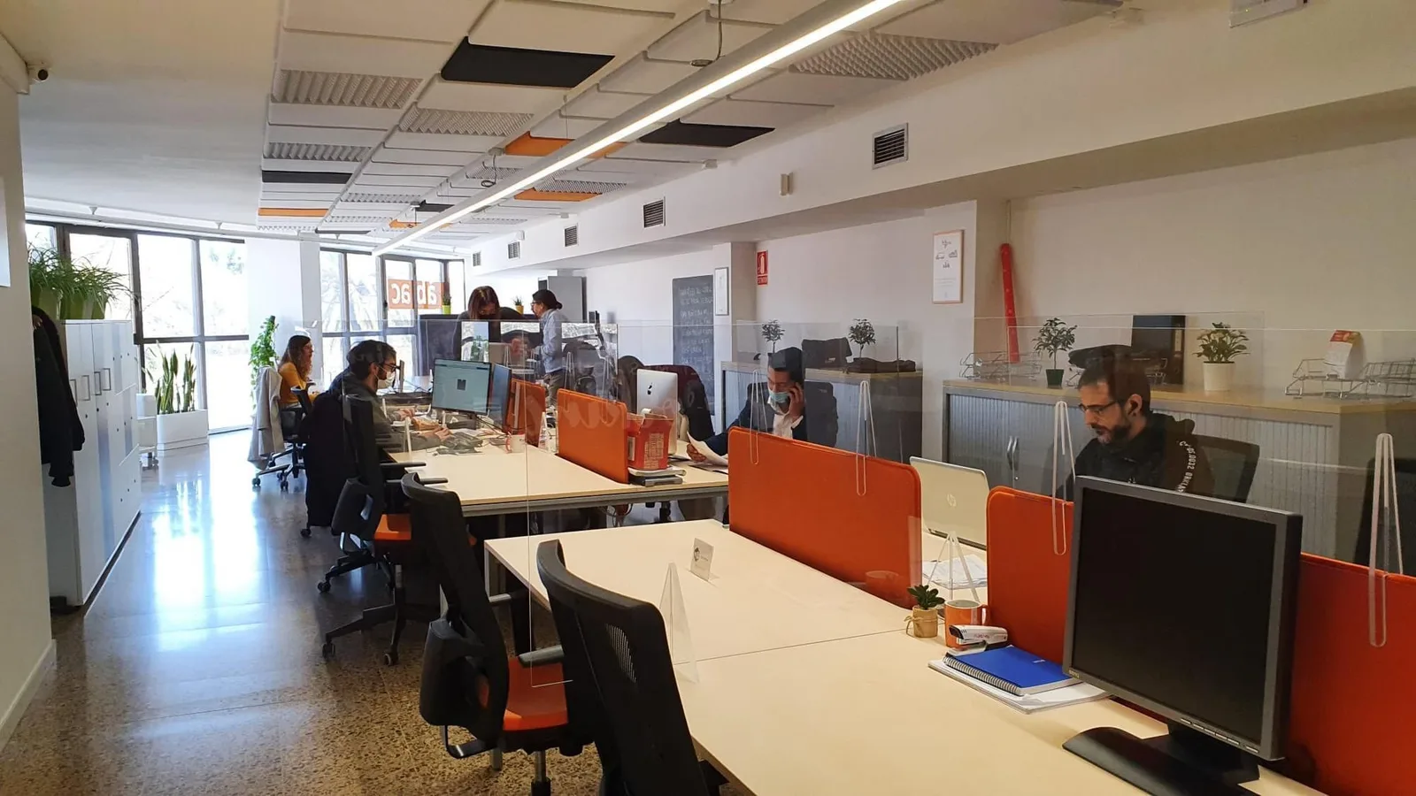 Hub Terrassa, Espacio diáfano, Terrassa