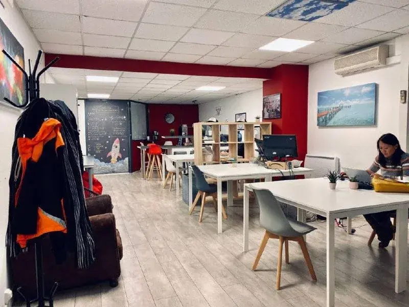 Le Hub Toulouse By RBMG, Open space Let's Work, Toulouse