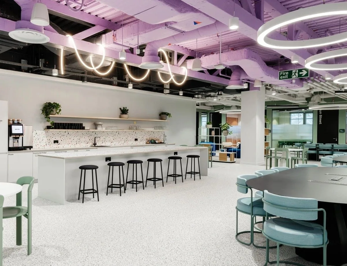Huckletree Liverpool Street - London City, Cafeteria, London
