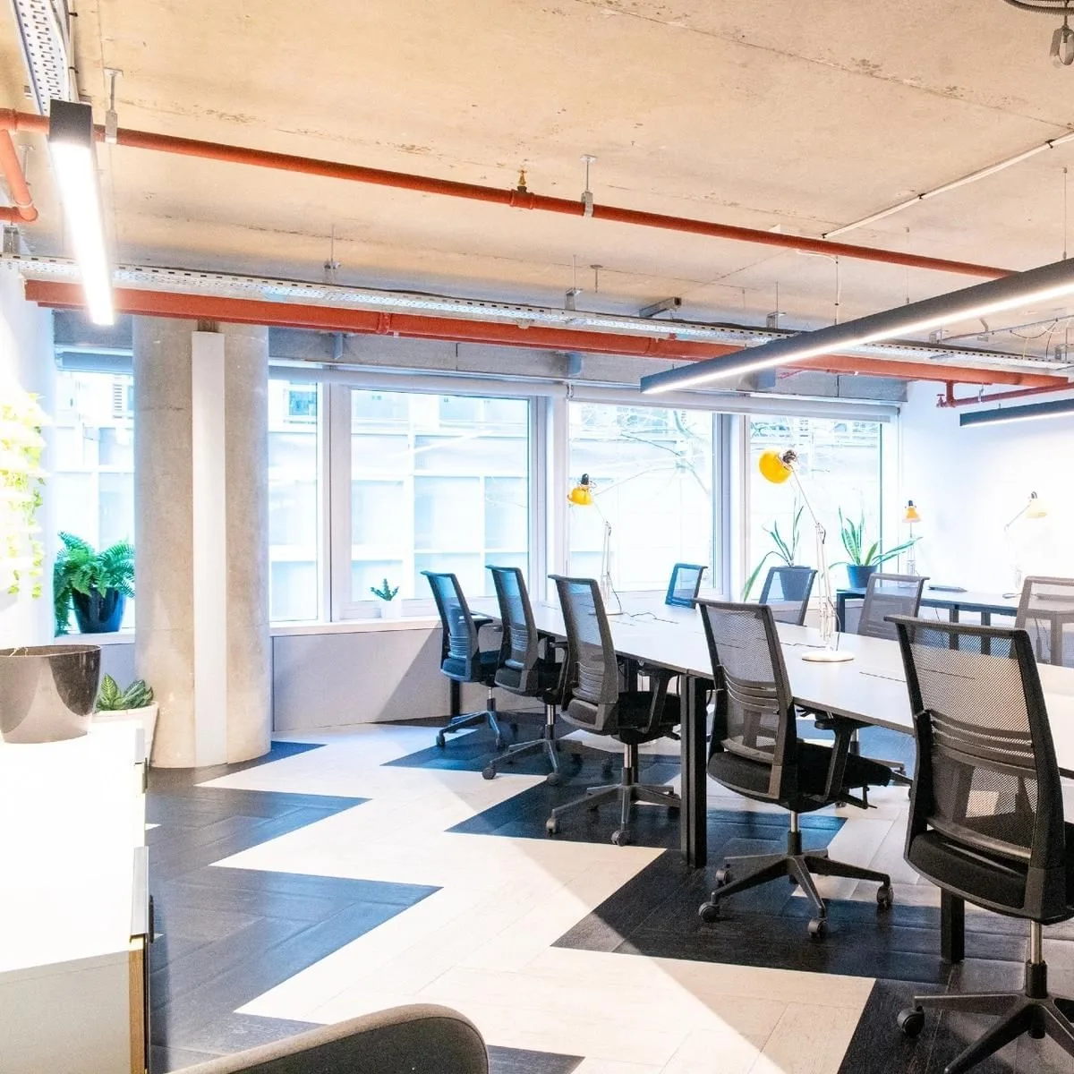 Huckletree West London, Open-plan office, London