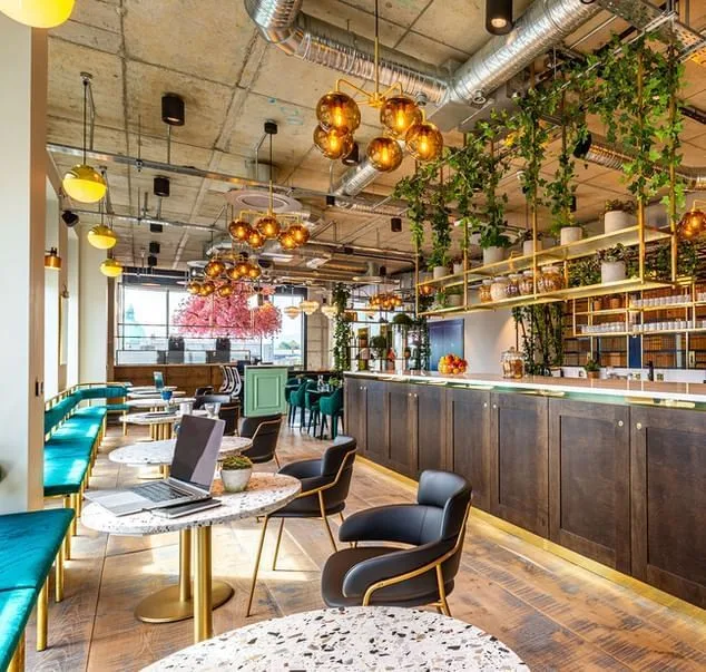 Iconic Offices - The Lennox Building, Cafeteria, Dublin