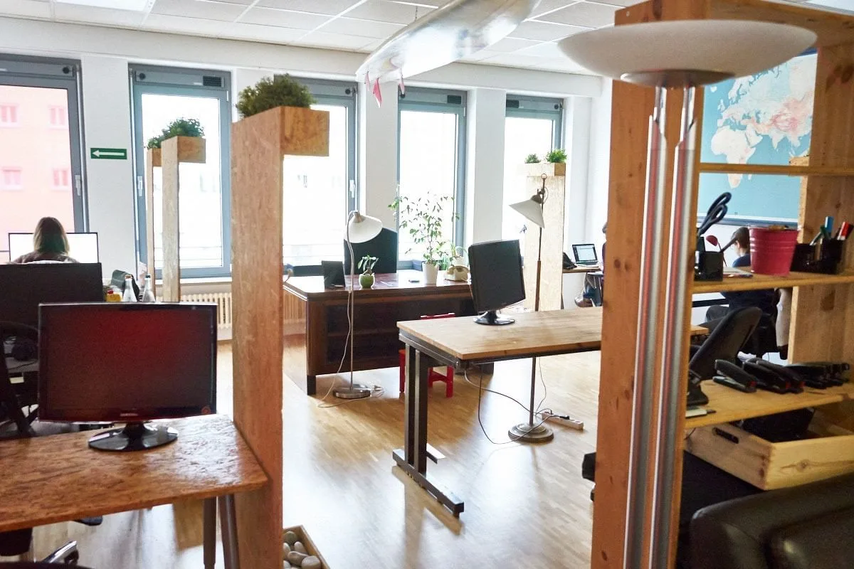 Idea Kitchen Coworking Space München, Open-plan office, Munich