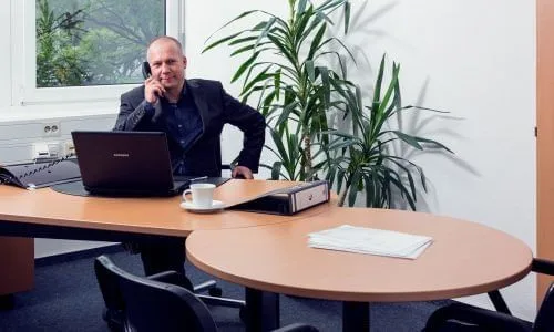 IHR BÜRO, Private office, 1 desk, Heidelberg
