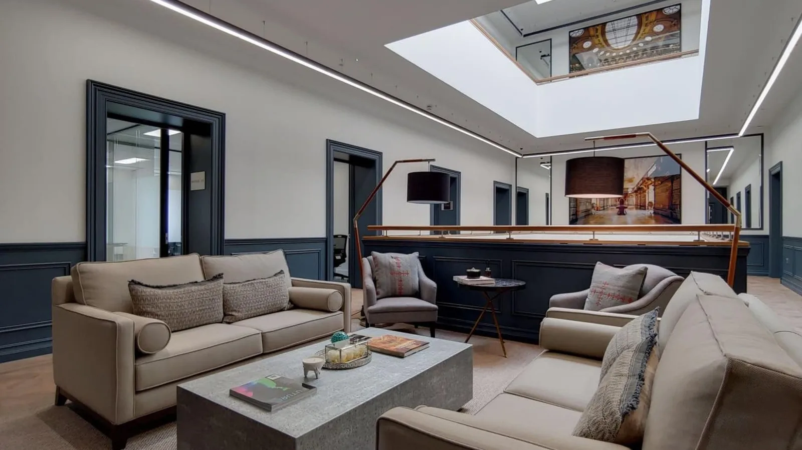 Ikonik Office 58 Grosvenor Street, Lounge, London