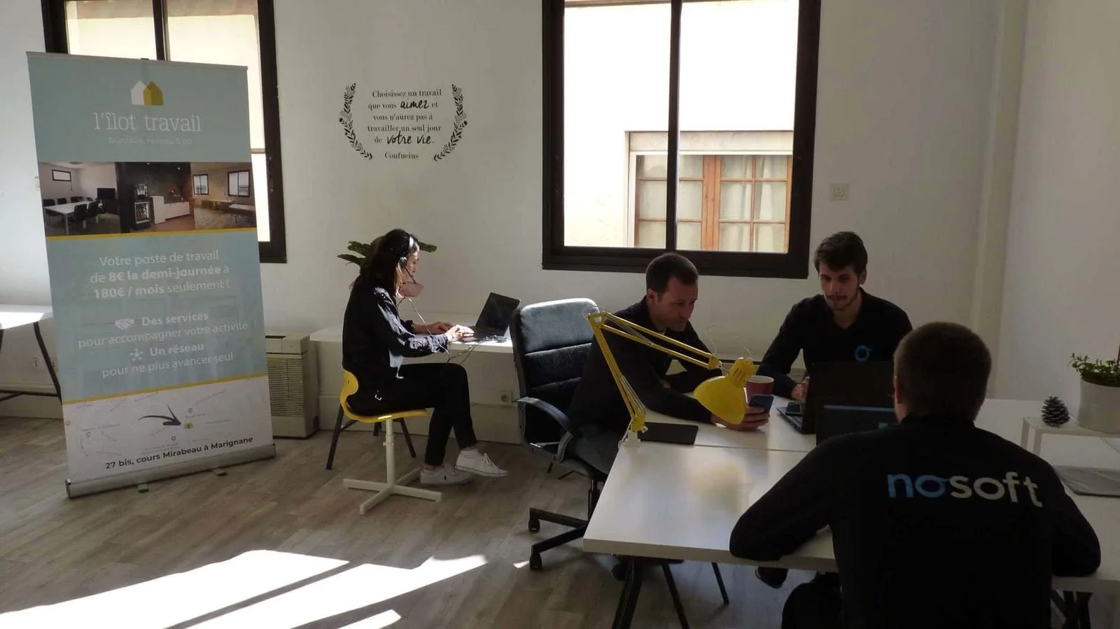 L'ilot Travail, Coworking-Space, Marignane