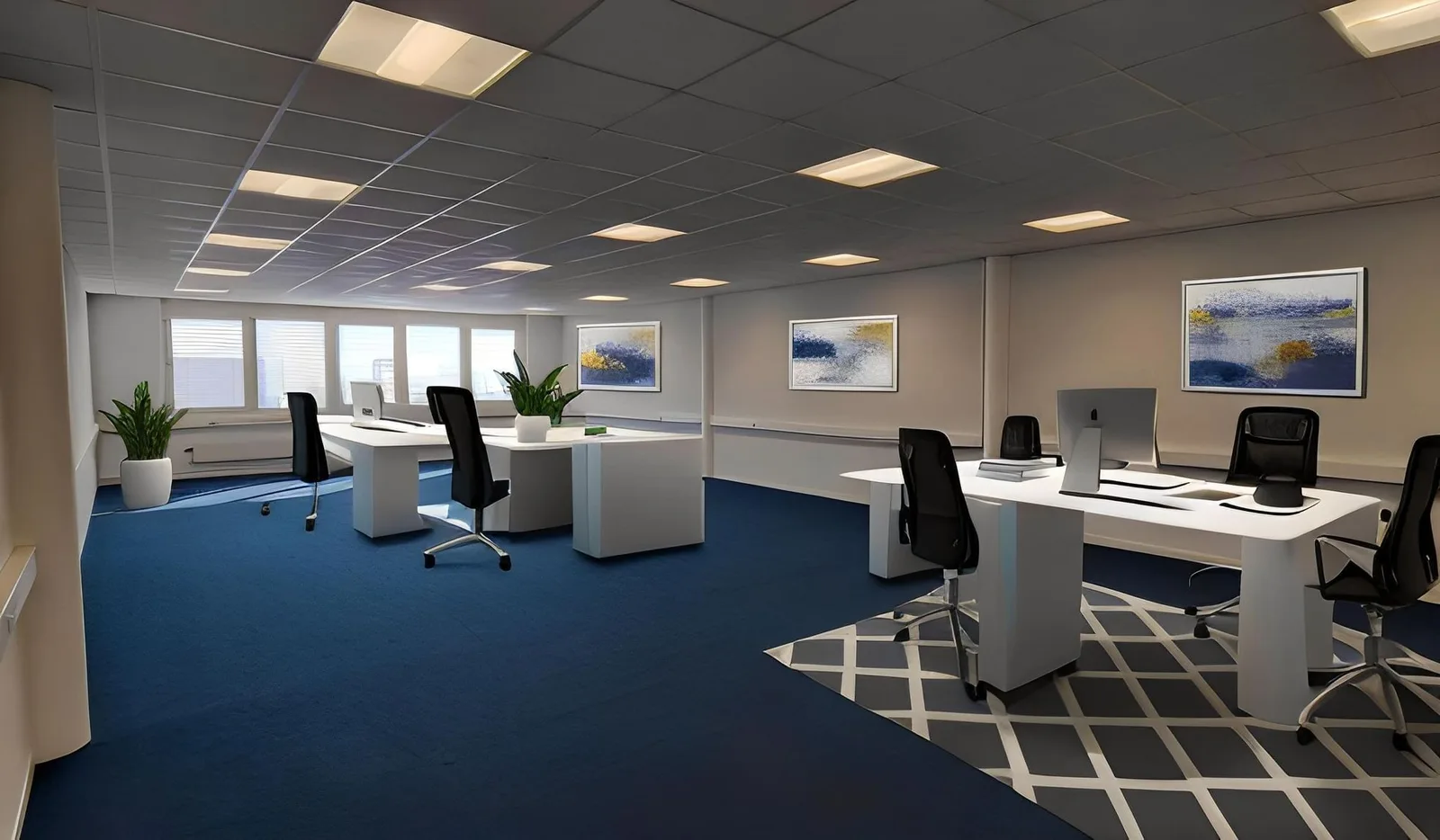 Immeuble RB12, Open space, Morges