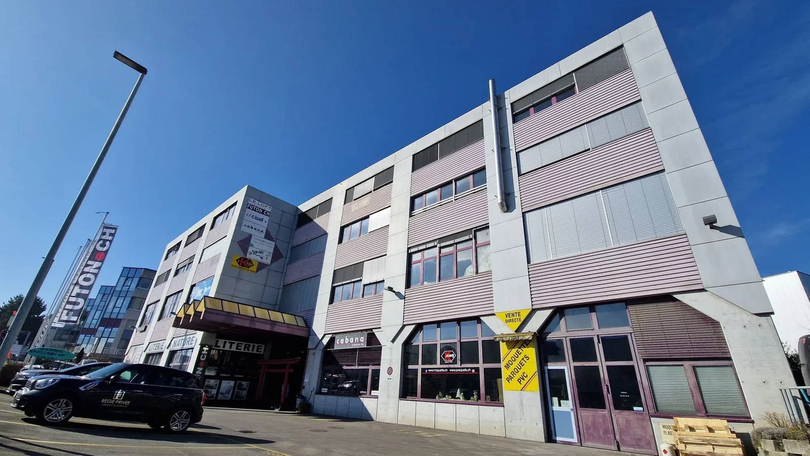 Immeuble RB12, Facciata dell'edificio, Morges