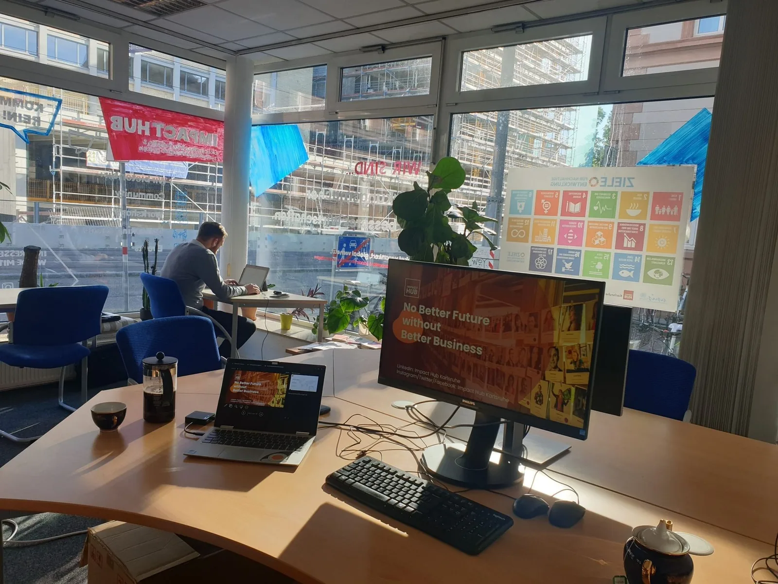 Impact Hub Karlsruhe, Großraumbüro, Karlsruhe