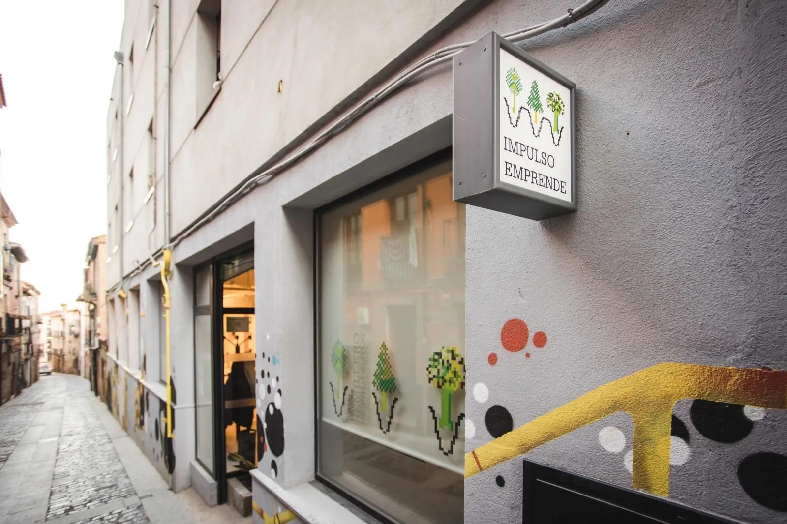 Impulso Emprende, Fachada do edifício, Soria