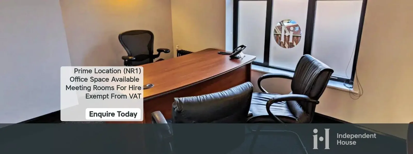 Independent House, Private office, 1 desk, Norwich