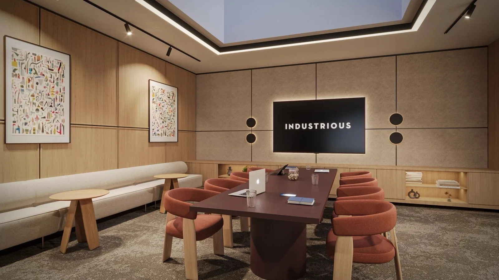 Industrious 15 Fitzroy Street, Meeting room for 8 people, London