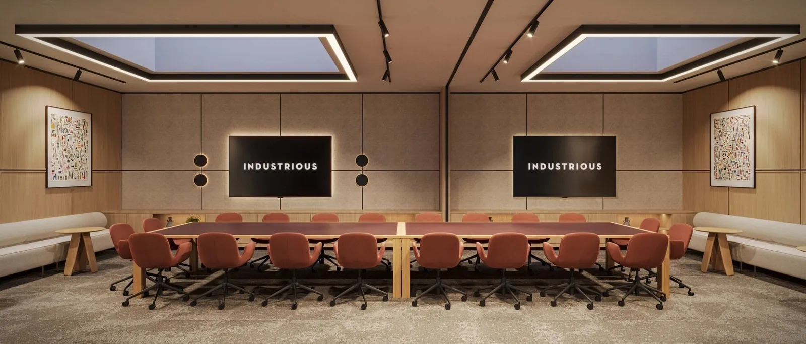 Industrious 15 Fitzroy Street, Meeting room for 18 people, London