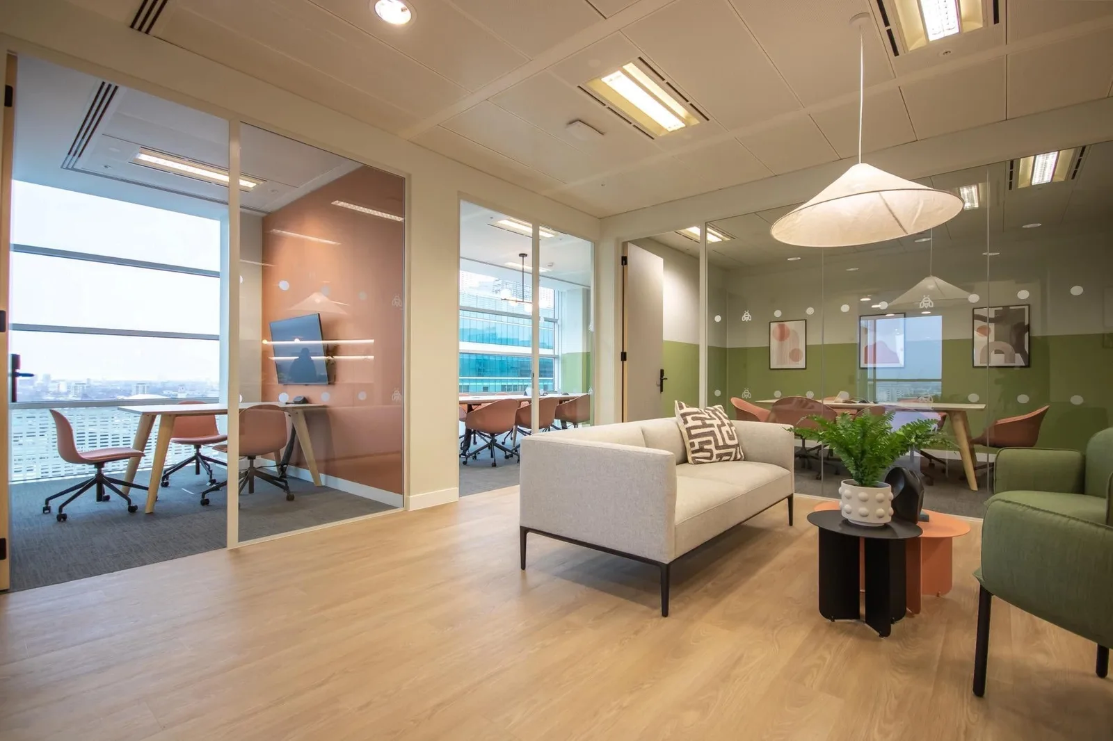 Industrious 30 Crown Place, Lounge, London