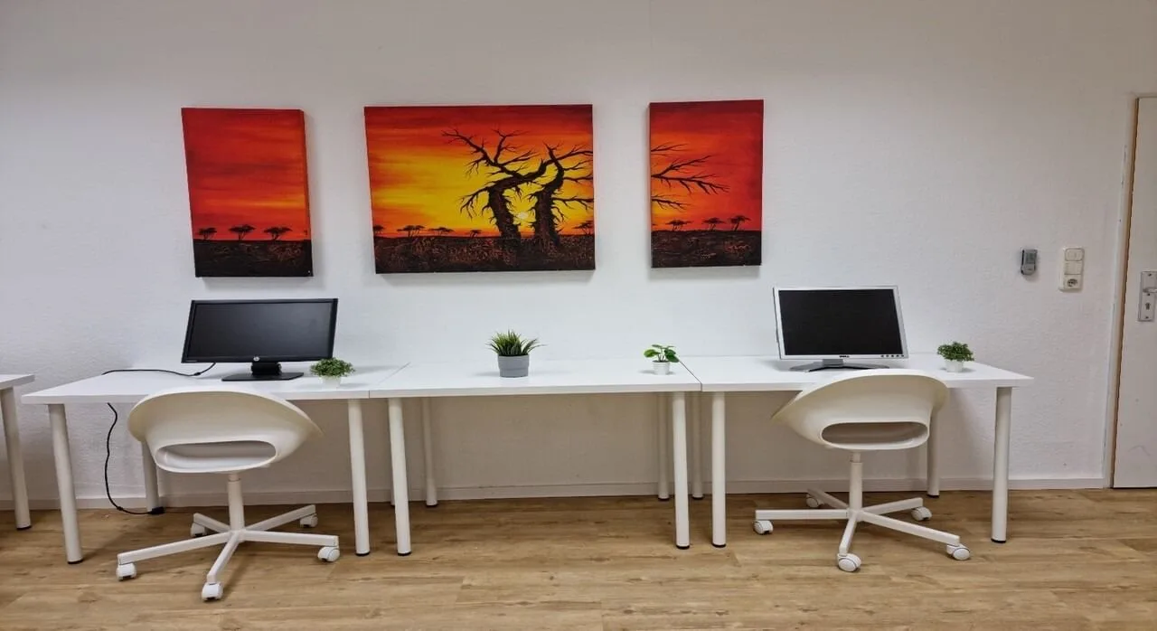 Interlev Office, Privatbüro mit 2 Arbeitsplätzen, Leverkusen
