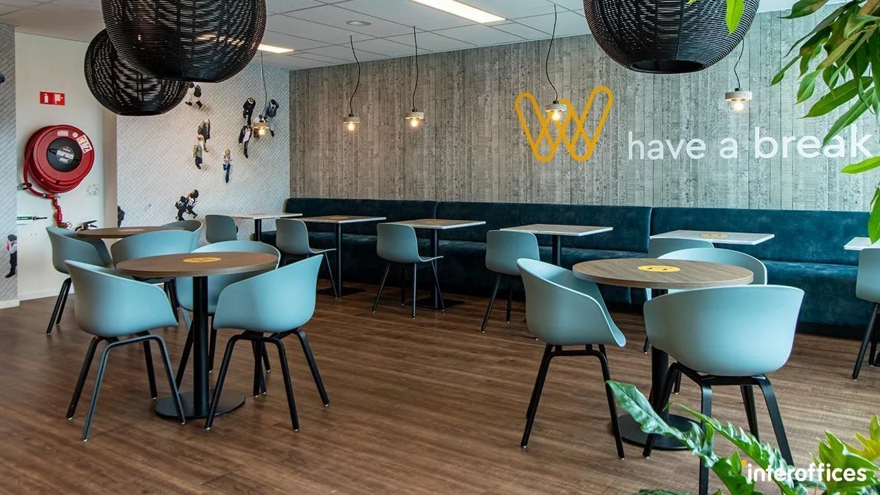 Interoffices Antwerp East, Cafeteria, Wommelgem