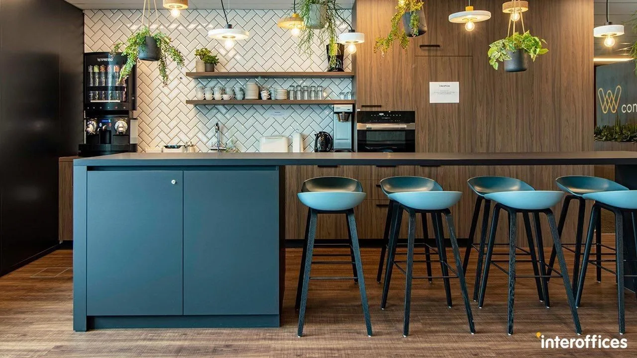 Interoffices Antwerp East, Kitchen, Wommelgem