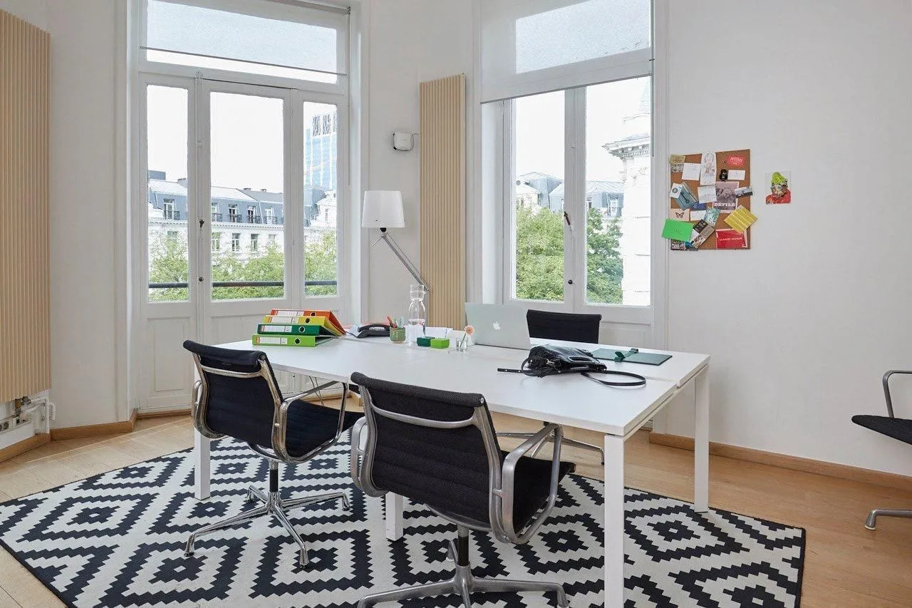 Interoffices Parc Royal, Private office, 4 desks, Brussels