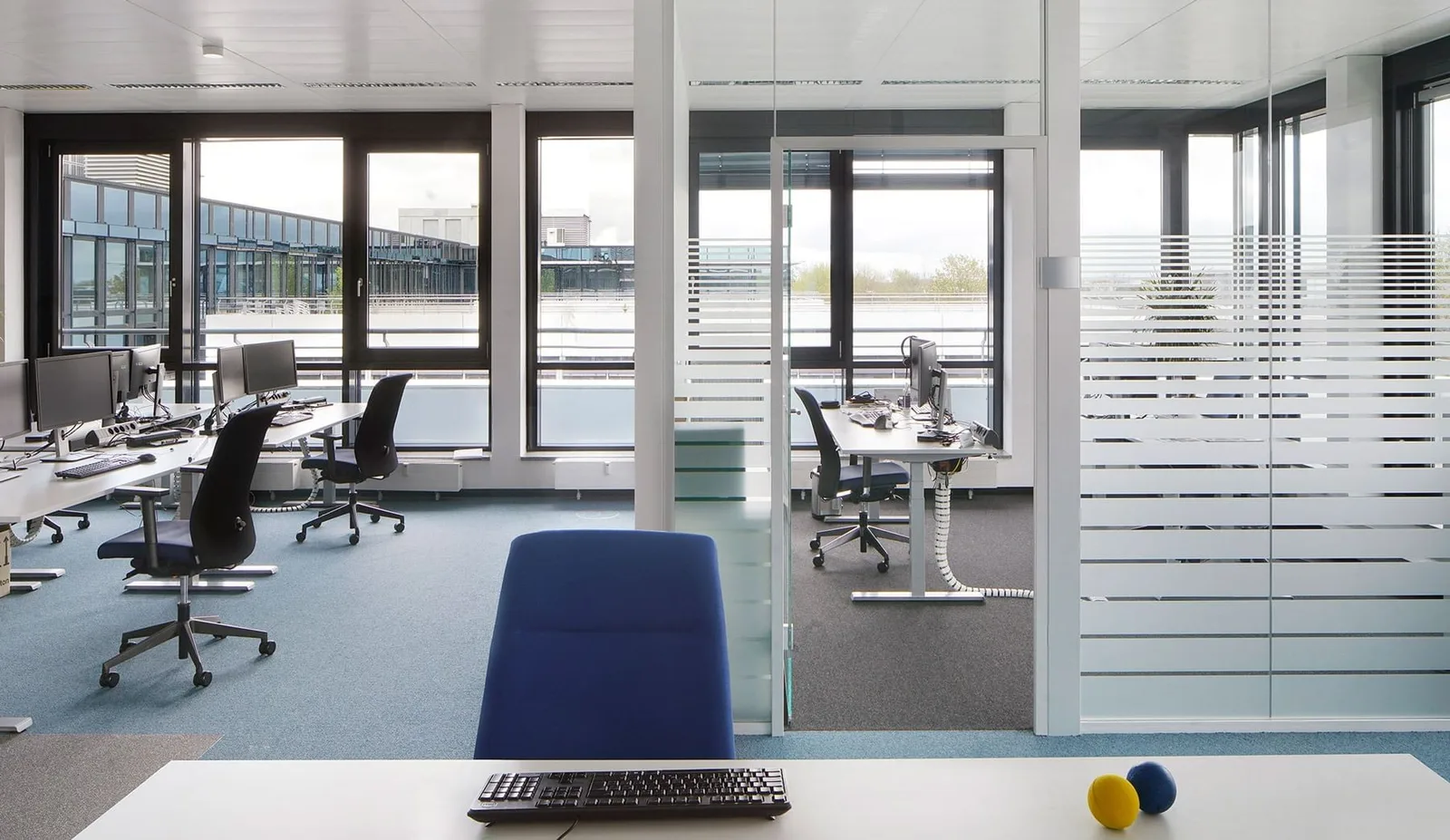 Ismaning Office, Open-plan office, Ismaning