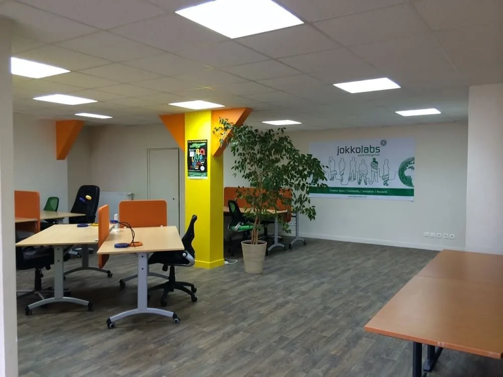 Jokkolabs Nanterre, Open-plan office, Nanterre