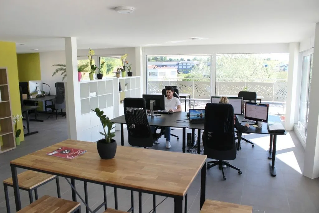 Jorat Coworking, Open space, Servion