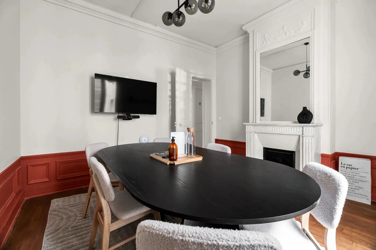 Joro 15 Avenue Carnot - 40 postes, Meeting room for 8 people, Paris 17e