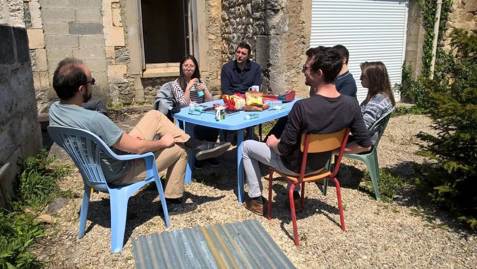 La Kabane, Terrasse und Außenbereich, Angoulême