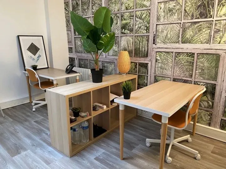 Kandbaz Franklin Roosevelt, Private office, 2 desks, Paris 8e
