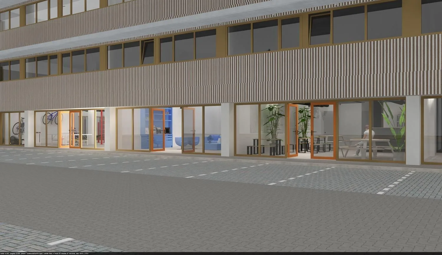 Kantoortehuur010 Ondernemers Centrum, Gevel van het gebouw, Nieuwerkerk aan den IJssel