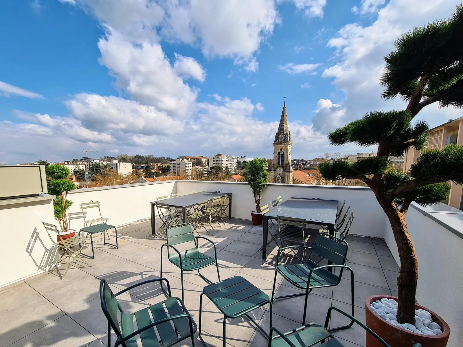 Katalyse Coworking, Terrasse und Außenbereich, Lyon 3e