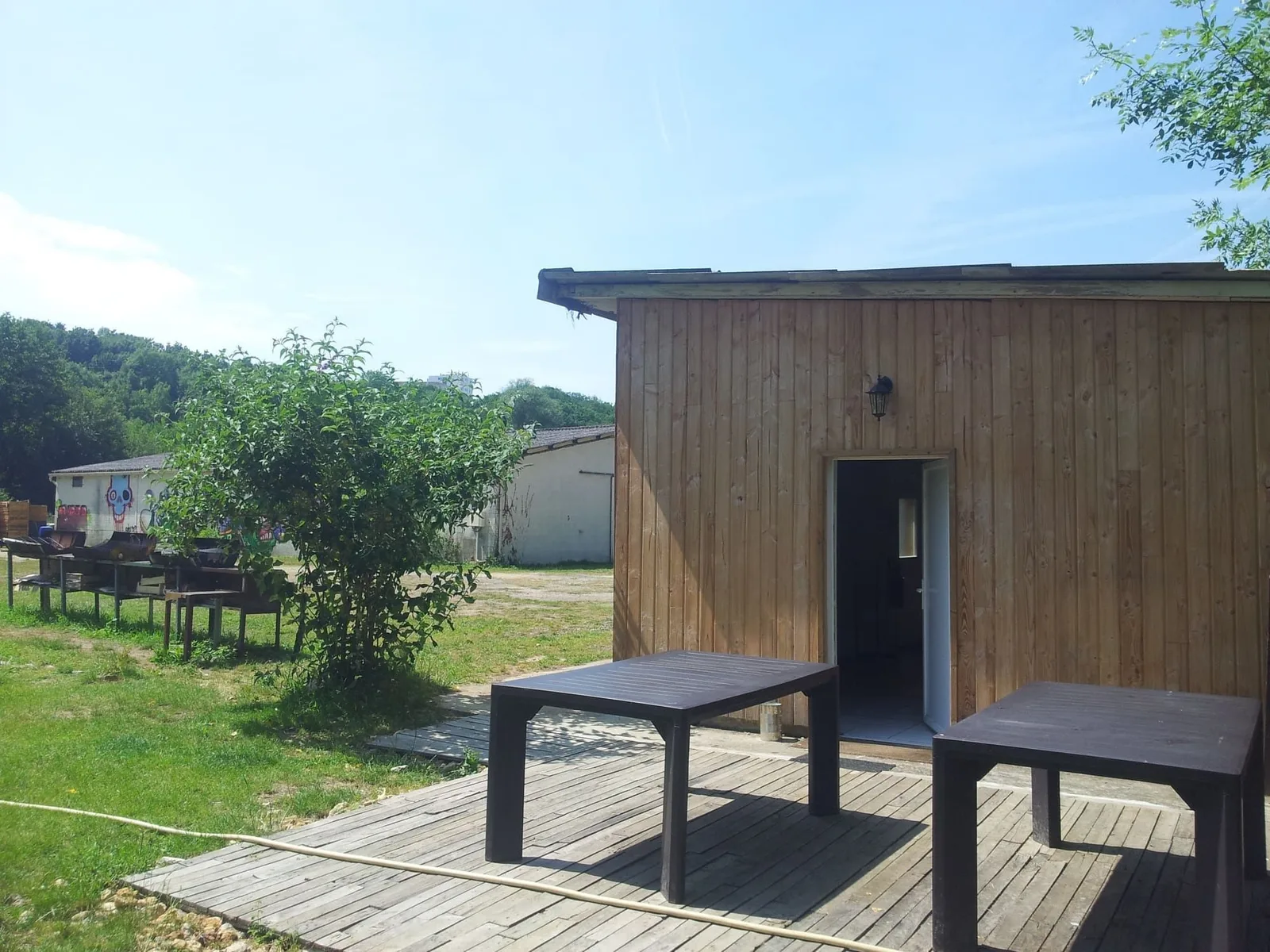 La Kbane, Terrasse und Außenbereich, Poitiers