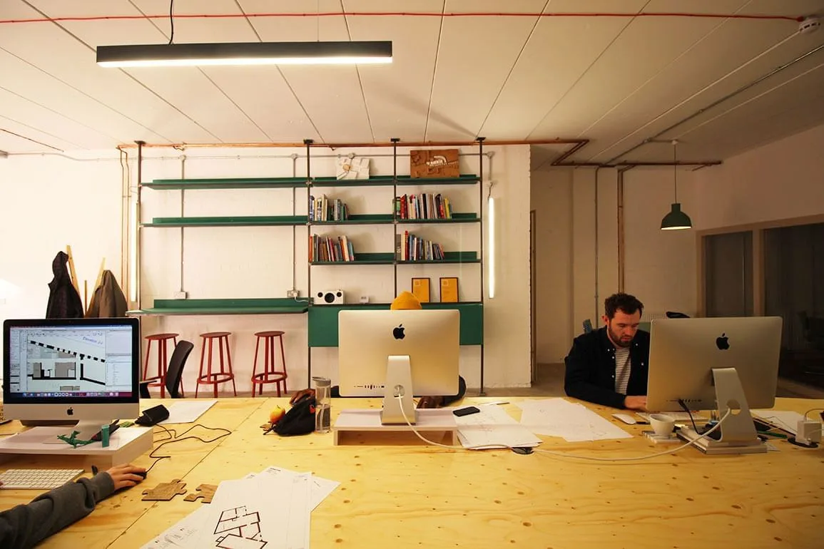 Kempston Street Works, Open-plan office, Liverpool