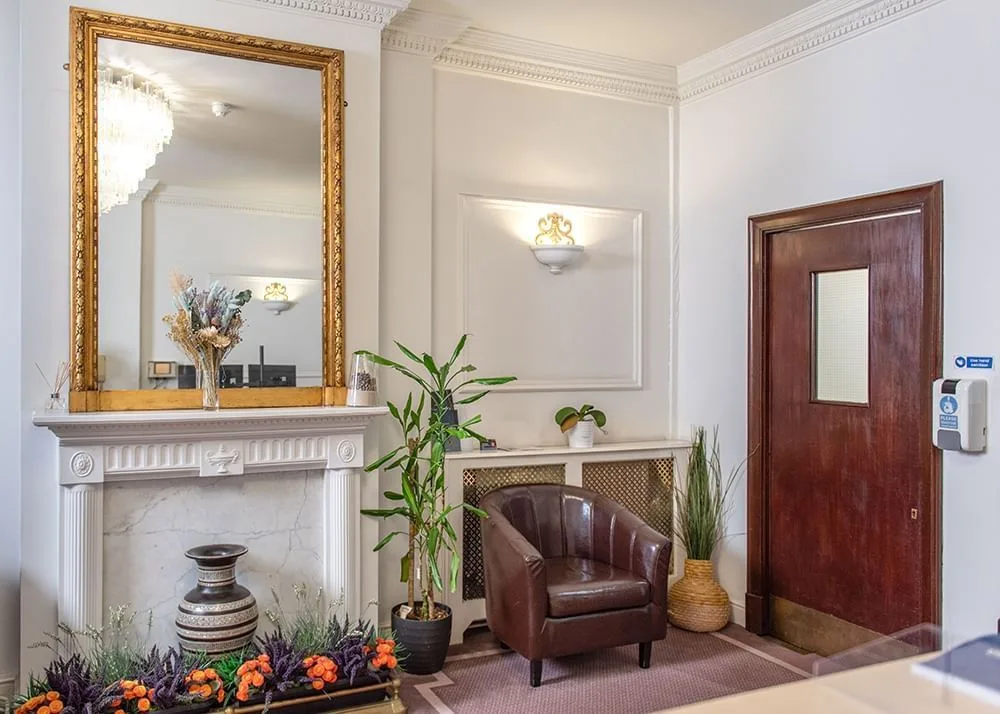 Kensington Office - Vicarage House, Reception, London