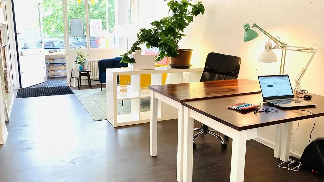 Kiez Büro Coworking Brunnenviertel, Private office, 2 desks, Berlin