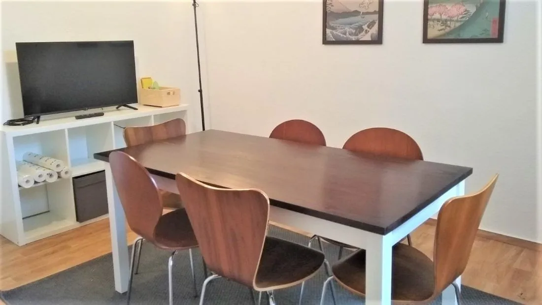 Kiez Büro Neustrelitz, Meeting room for 6 people, Neustrelitz