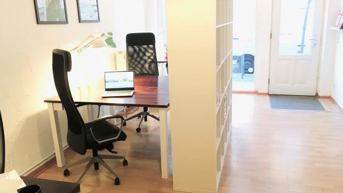 Kiez Büro Neustrelitz, Private office, 2 desks, Neustrelitz