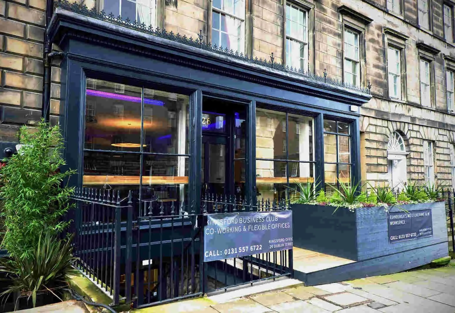 Kingsford - Walker Street, Building facade, Edinburgh