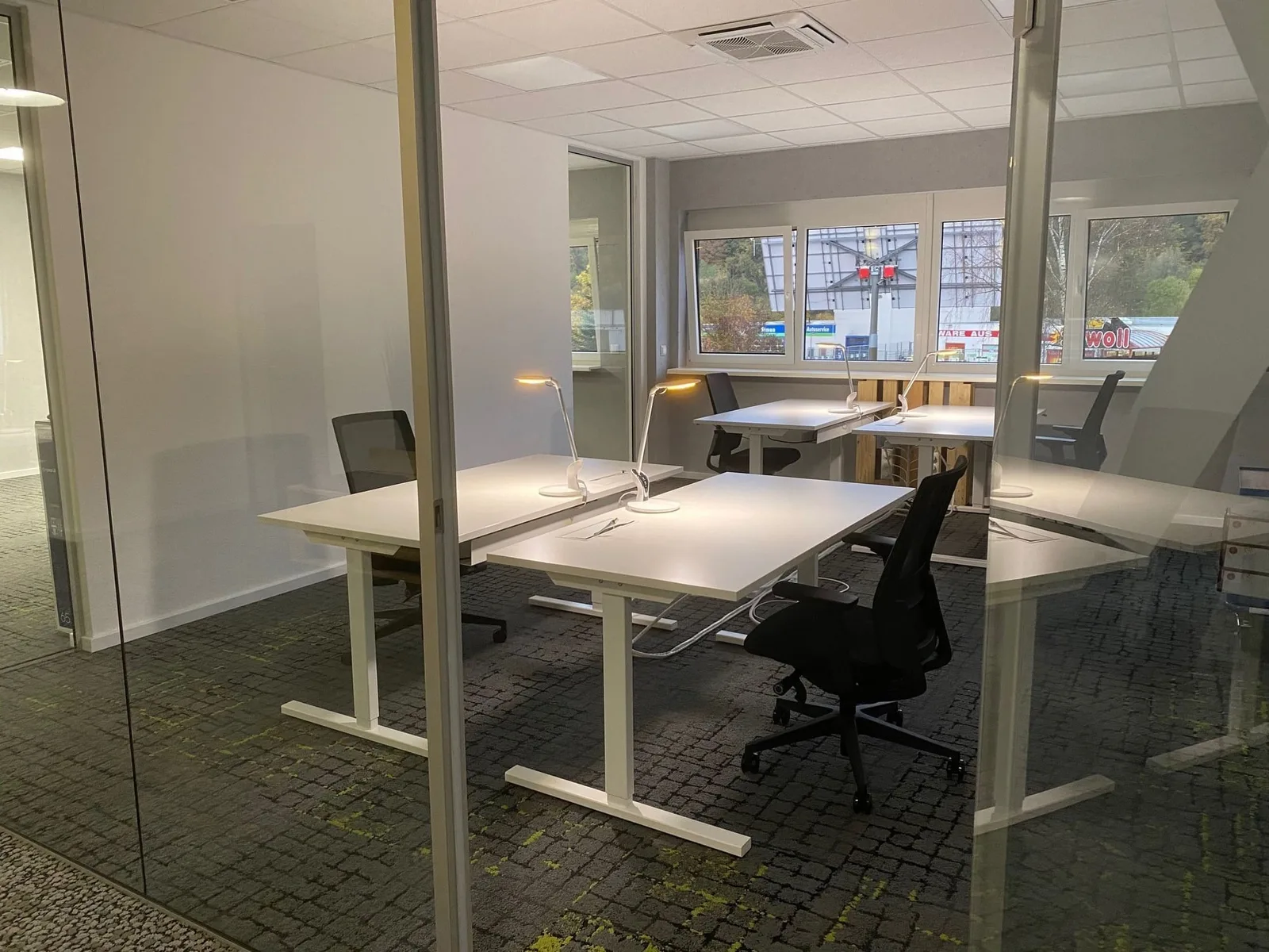 Kinzig Valley 2 Coworking Space, Privatbüro mit 4 Arbeitsplätzen, Wächtersbach